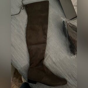 Marc Fisher over the knee faux suede boots
Taupe 
Size 8